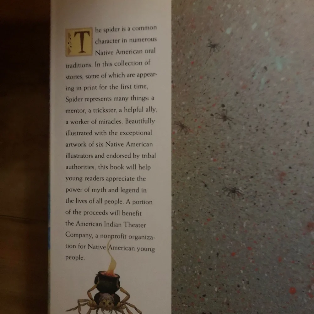“Spider Spins a Story- Fourteen Legends about Native America” edited by Jill Max